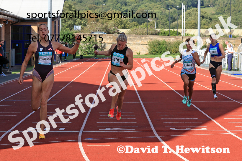 Heptathlon 200 metres, 2025 EAP International Combined Events, Hexham, Northumberland.  Photo: David T. Hewitson/Sports for All Pics